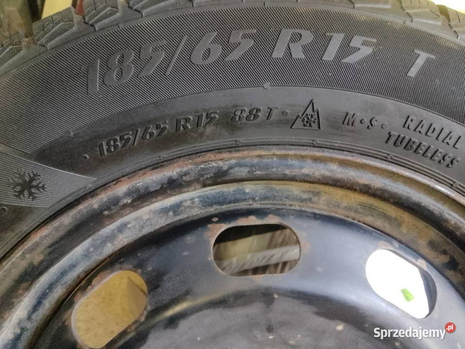 Sprzedam opony zimowefelgi 15