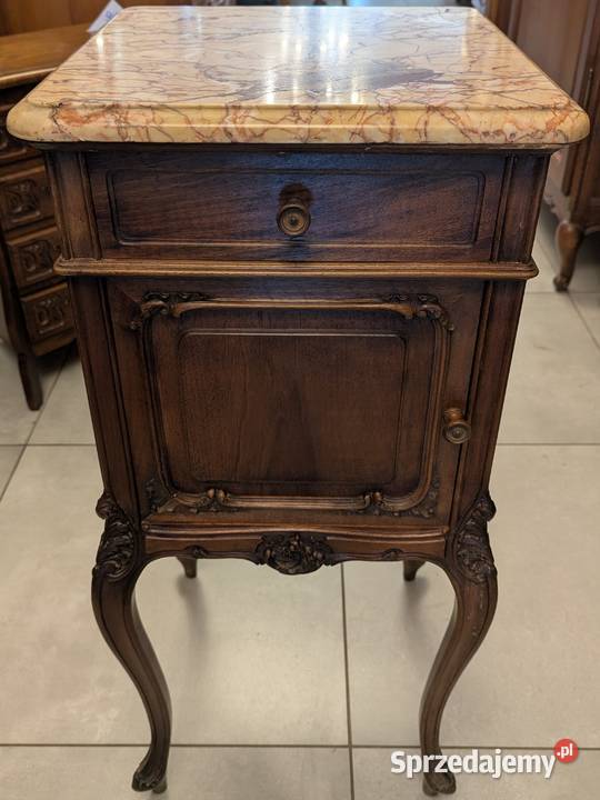 Piękna orzechowa szafka ludwikowskasklep Dąbrowa Dąbrowa Górnicza