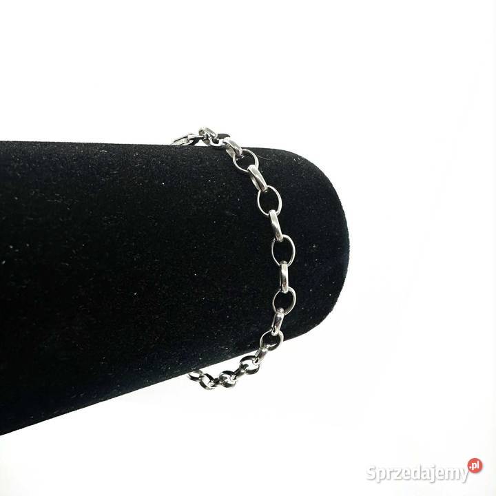 Srebrna Bransoletka Próby 925 547g Długość 18