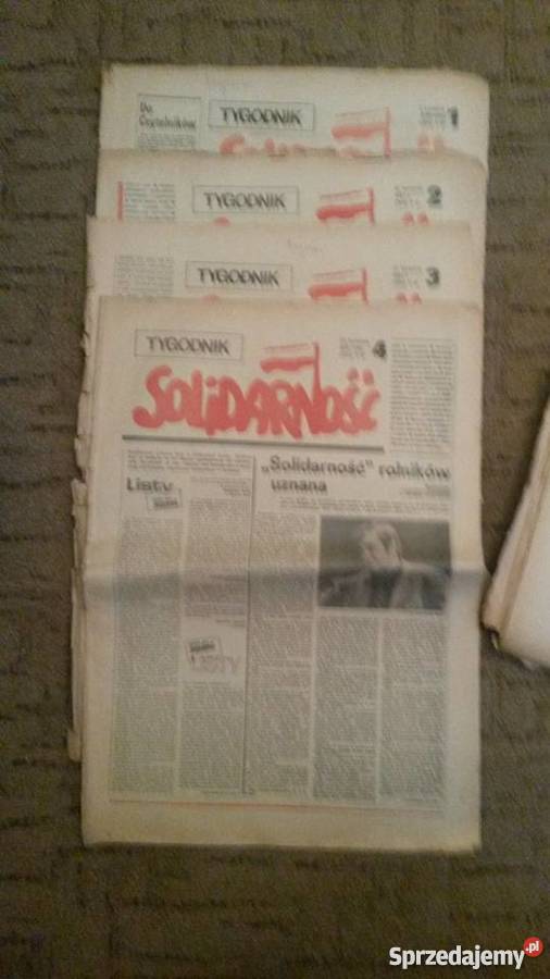 Tygodnik Solidarnosc caly rocznik Jarosław