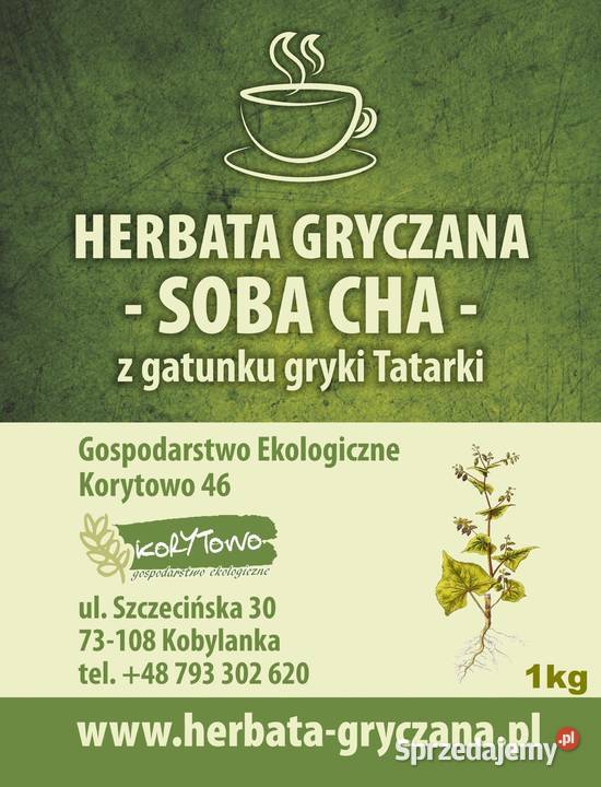 Herbata gryczana Soba Cha 1 Tatarka Korytowo sprzedam