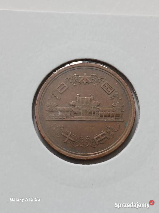 10 Jenów Japonia Hirohito 48 panowania Konin