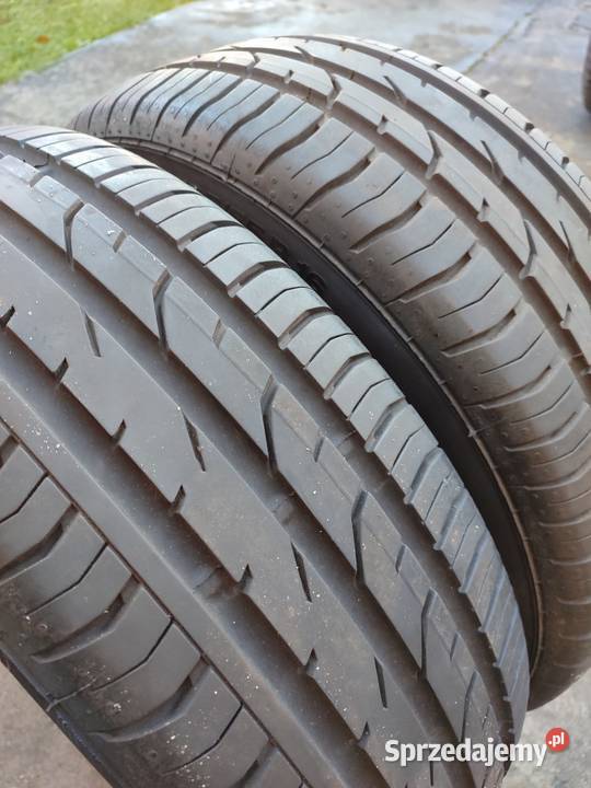 Opony letnie Continental 19555r16 sprzedam