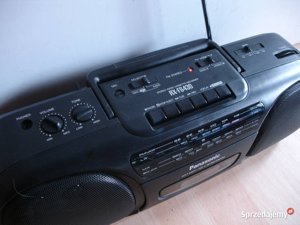 Radiomagnetofon PANASONIC RXFS430 Zielona Góra