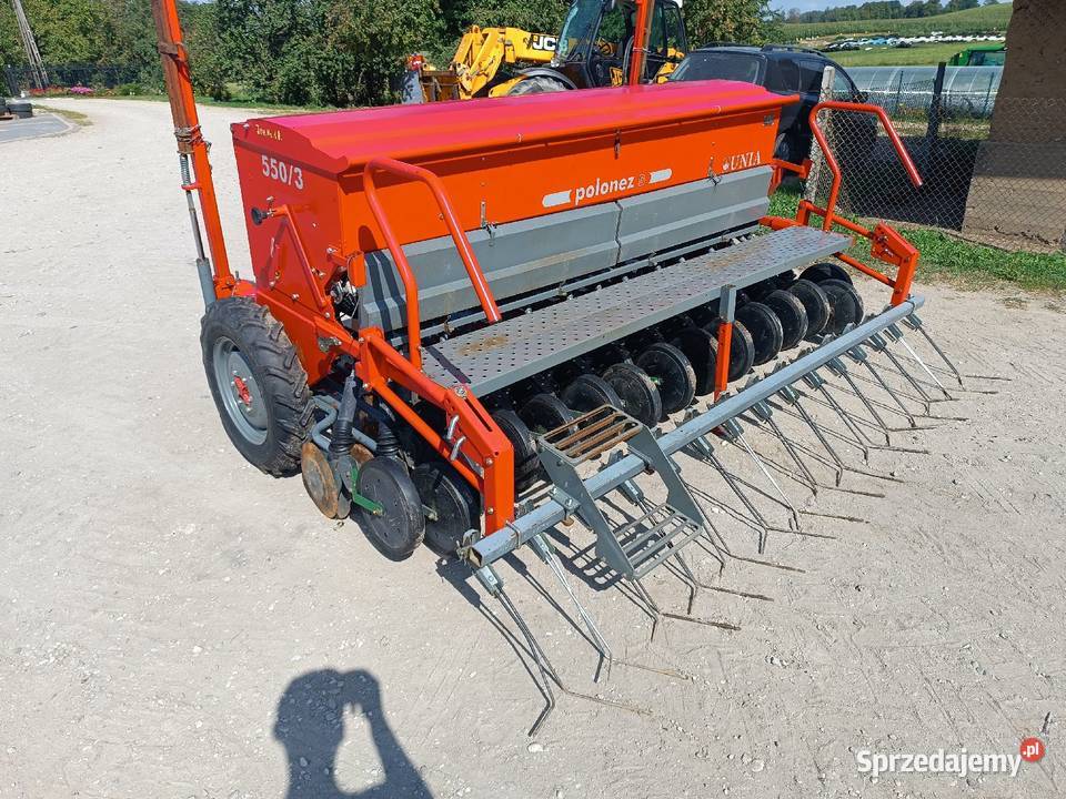 Siewnik Unia Polonez 5503 2016 dwu talerzowy Suwałki sprzedam