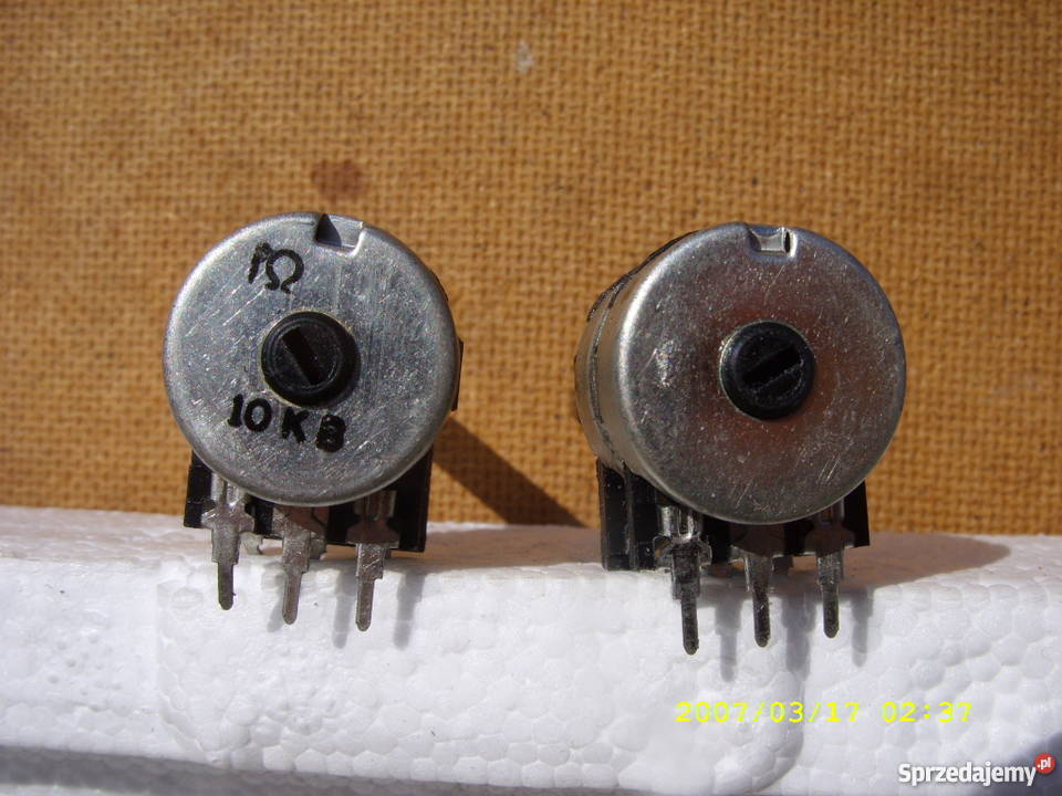 Potencjometry podwojne w 3 zl sztuka dolnośląskie Wołów