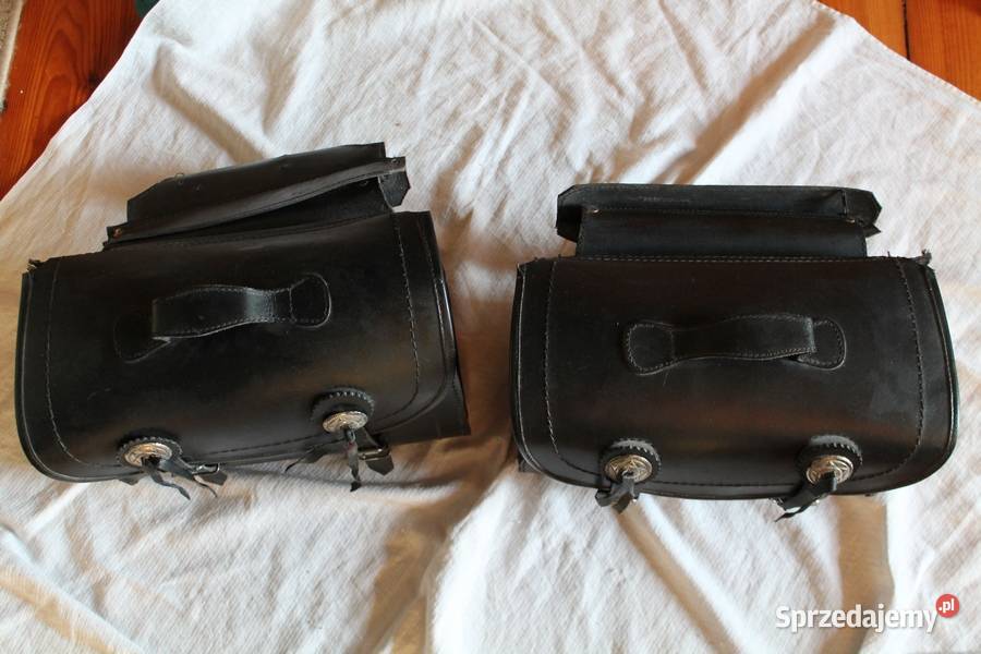 Sprzedam sakwy motocyklowe LOUIS skóra zamki Lublin