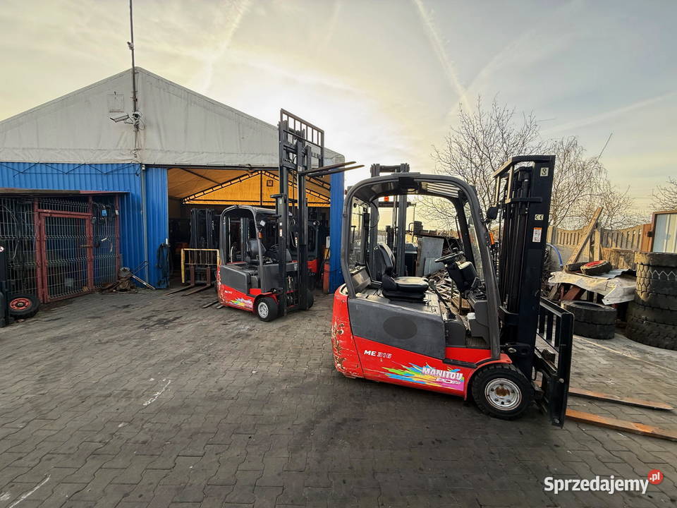 wózek widłowy elektryczny MANITOU ME31648v 330m Motoryzacja łódzkie Działoszyn