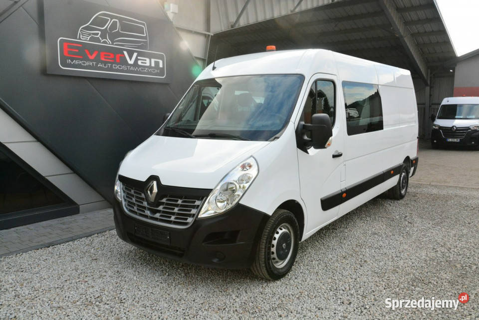 Renault Master 7 osobowy brygadówka doka pełna manualna Warszawa