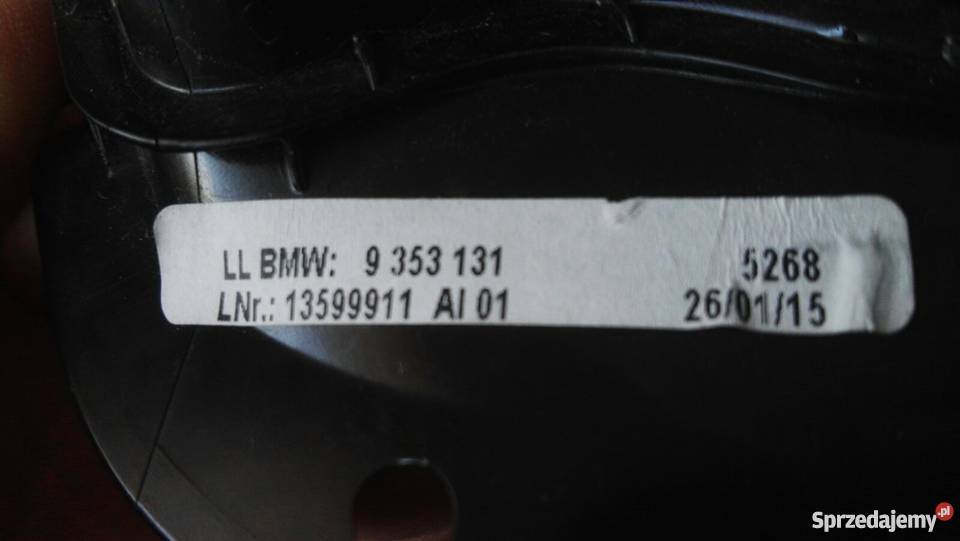 BMW 1 F20 21 30 31 34 OSŁONA ROWKA KIEROWNICY Międzychód