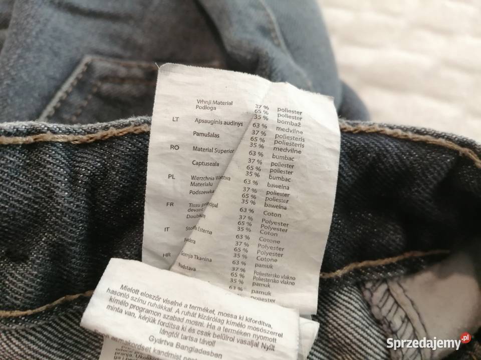 Spodnie dżinsy niebieskie 116 Takko Fashion Spodnie Czeladź