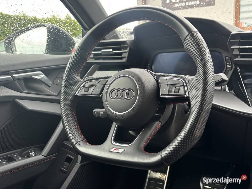 Audi S3 Sportback 2023r Polski Salon Gwarancja wielofunkcyjna kierownica S3 śląskie Paniówki