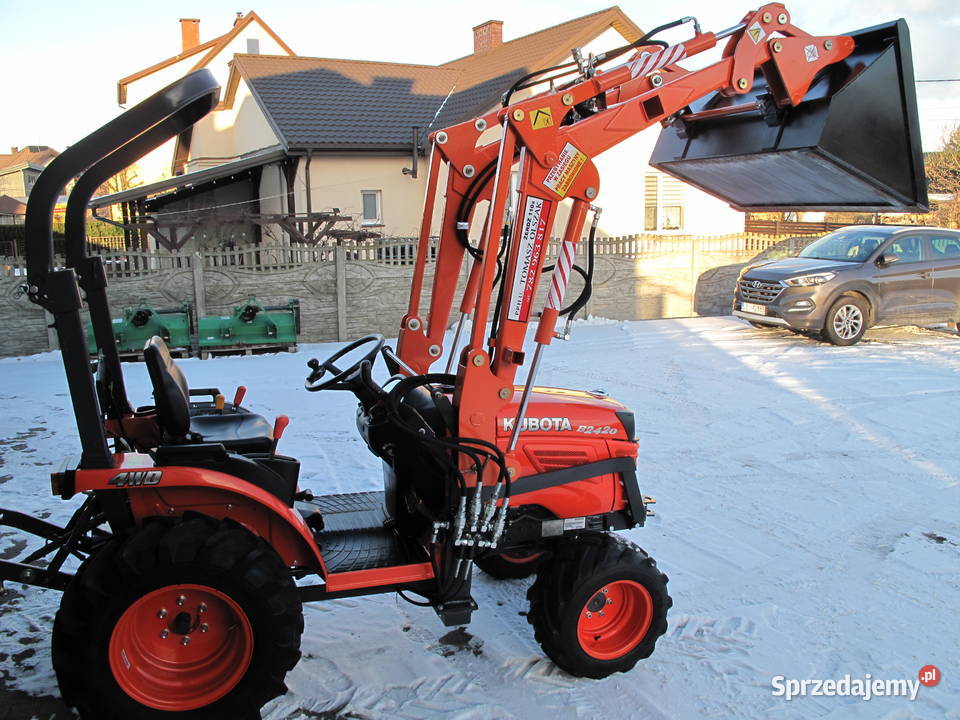 Mini Traktorek Kubota B2420 4X4 24 Wspomaganie lubelskie Międzyrzec Podlaski