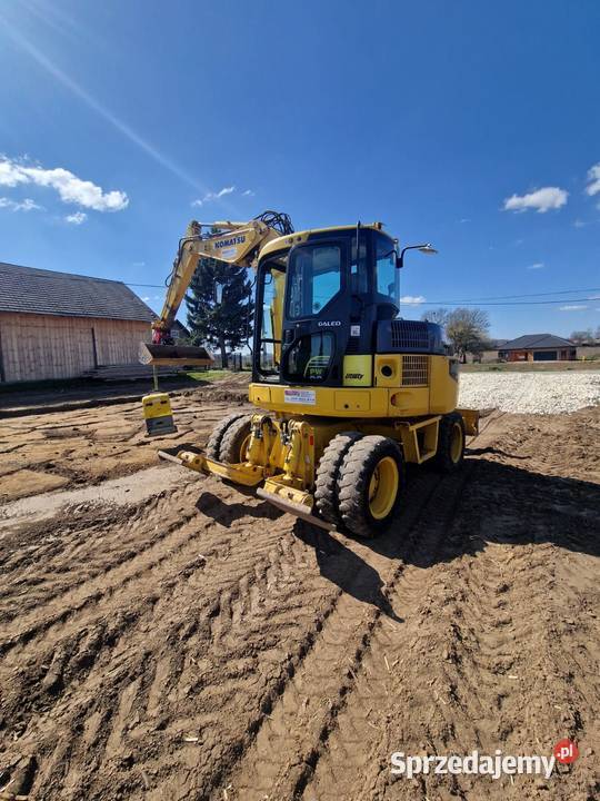 Koparka Komatsu PW98MR Wola Batorska