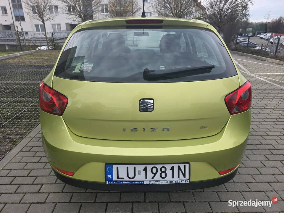 Seat ibiza IV Passion Mpi Benzyna Klimatyzacja Lublin
