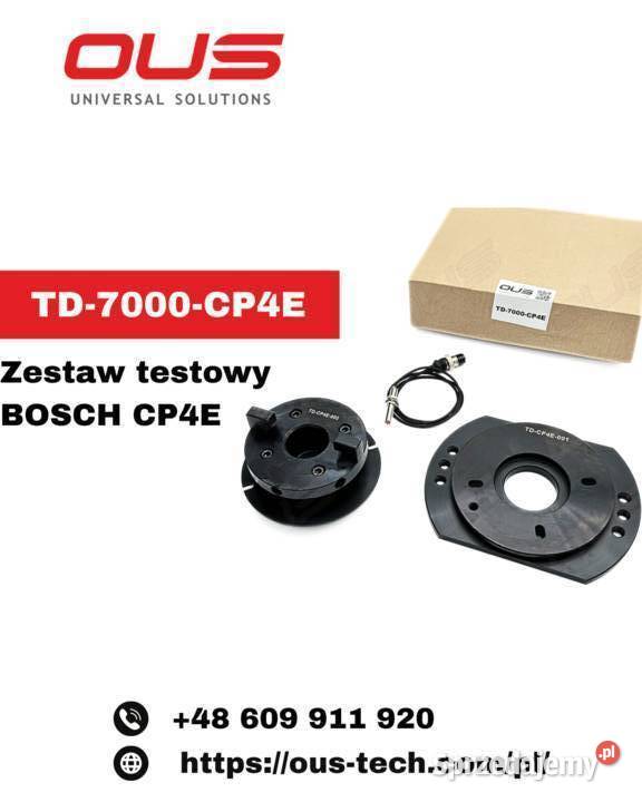 TD7000CP4E ZESTAW TESTOWY BOSCH CP4E OUS Pozostałe