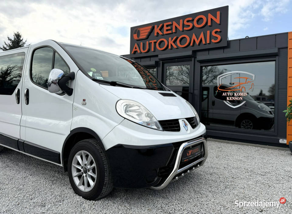 Renault Trafic Brygadówka 6Osobowy Klimatyzacja welurowa tapicerka Bydgoszcz