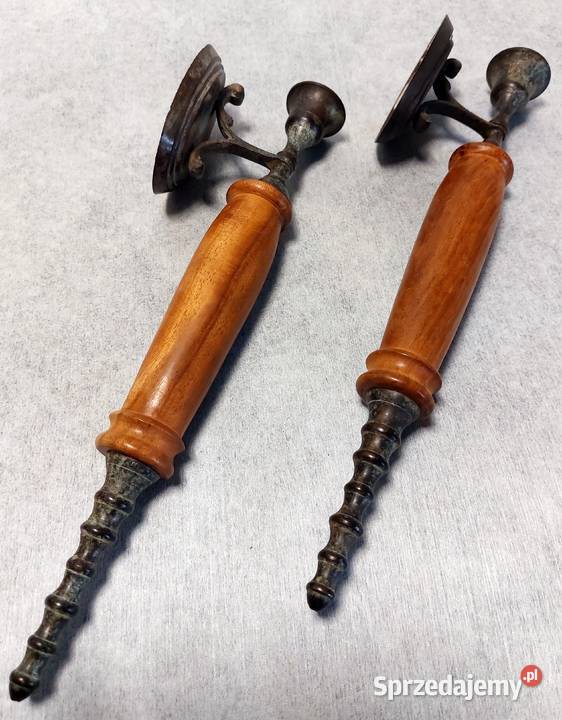 Para ściennych świeczników kinkiety ścienne Stargard