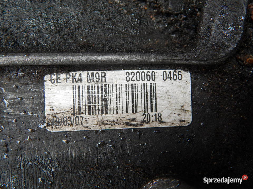 Skrzynia biegów PK4 005 20 Dci Renault Espace Warszawa sprzedam