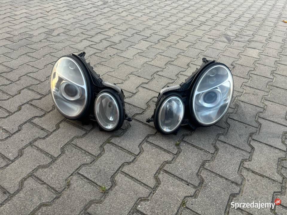 Lampy przód mercedes w211 e klasa Gołuchów