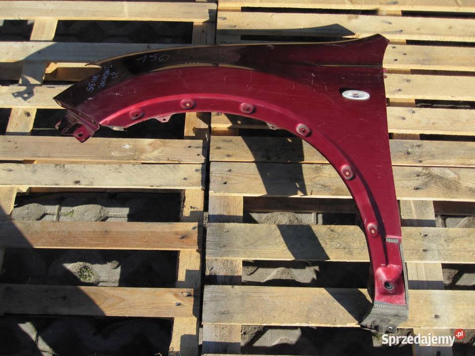NISSAN QASHQAI I J10 LIFT 11r błotnik lewy przód