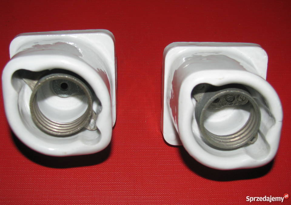 Gniazda porcelanowe bezpiecznikowe tablicowe 25A sprzedam