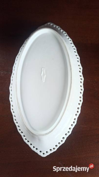 Paterka Schumann ażurowa owalna Z tulipanem Gdańsk sprzedam