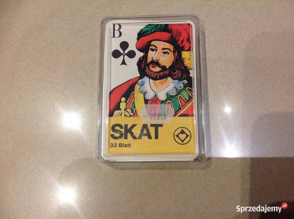 Stare Karty SKAT do Gry w SKATA j Nowe Nowa Sól sprzedam