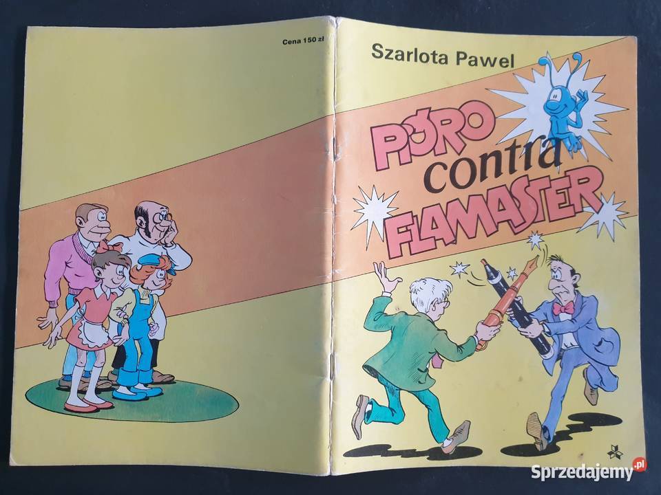 Pióro contra Flamaster Szarlota Pawel Kleks