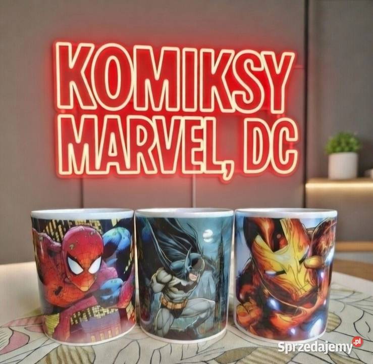 Zestaw prezentowy fana komiksów Marvel DC 3 Warszawa