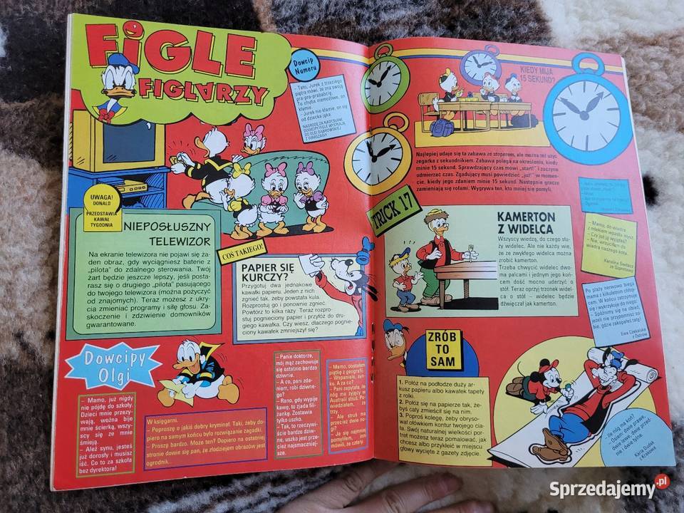 Kaczor Donald 21994 Rok wydania 1994 Komiksy Gdynia
