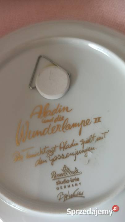 Talerzyk Cudowna Lampa AlladynaRosenthal B Antyki, Sztuka, Kolekcje Gdańsk