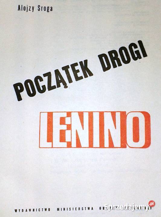 Początek drogi Lenino Alojzy Sroga Pozostałe Chełm sprzedam
