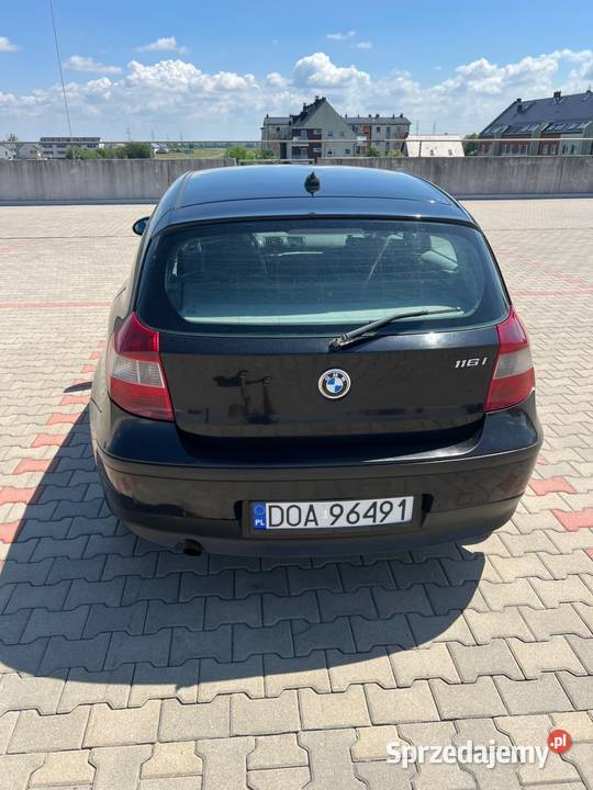 BMW Serii 1 E87 16 Benzyna LPG 2005 Ekonomiczne Seria 1 dolnośląskie Wrocław