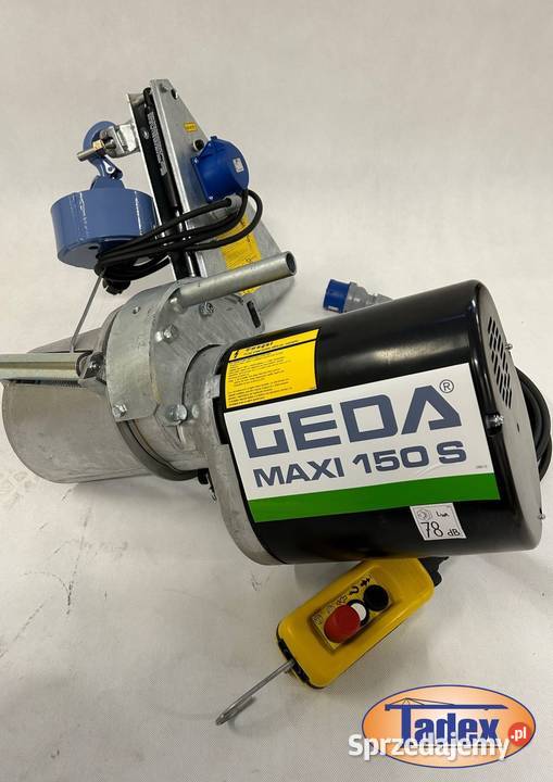 Wciągarka Geda Maxi 120S150S wielkopolskie Luboń sprzedam