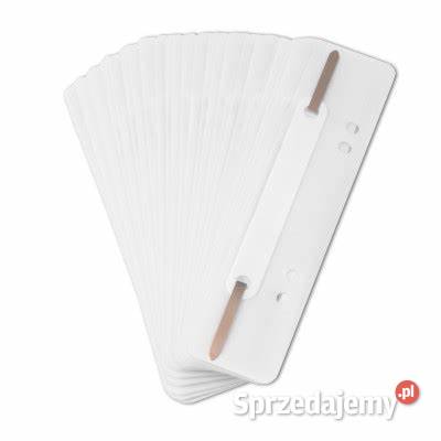 Wąsy skoroszytowe Durable białe 25 sztuk małopolskie Kraków sprzedam