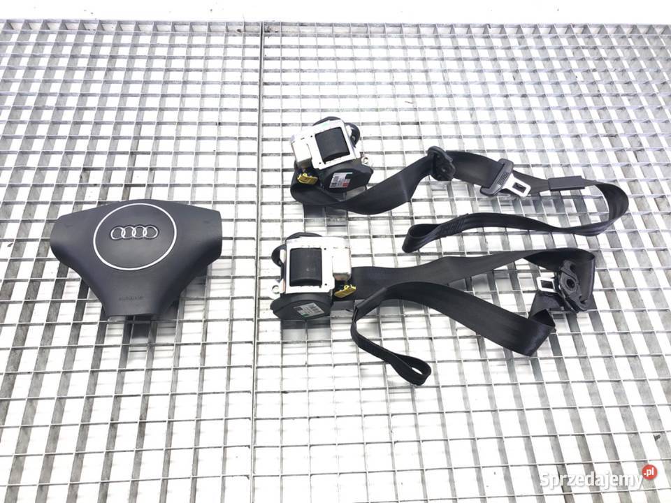 KOKPIT PODUSZKI PASY KOMPLET AUDI A3 8P