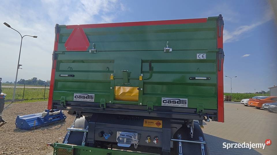 Przyczepa rolnicza 10 ton Caselli mocna i Rząśno
