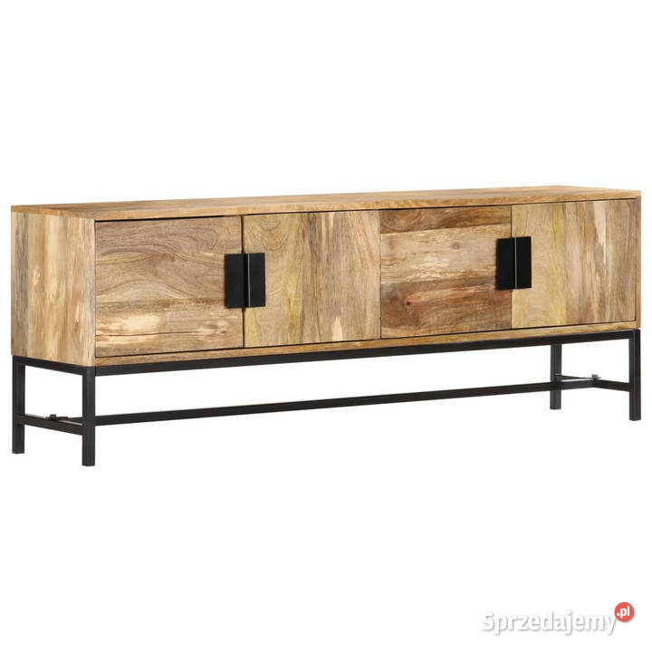 Szafka pod telewizor 140x30x50 lite drewno mango Warszawa