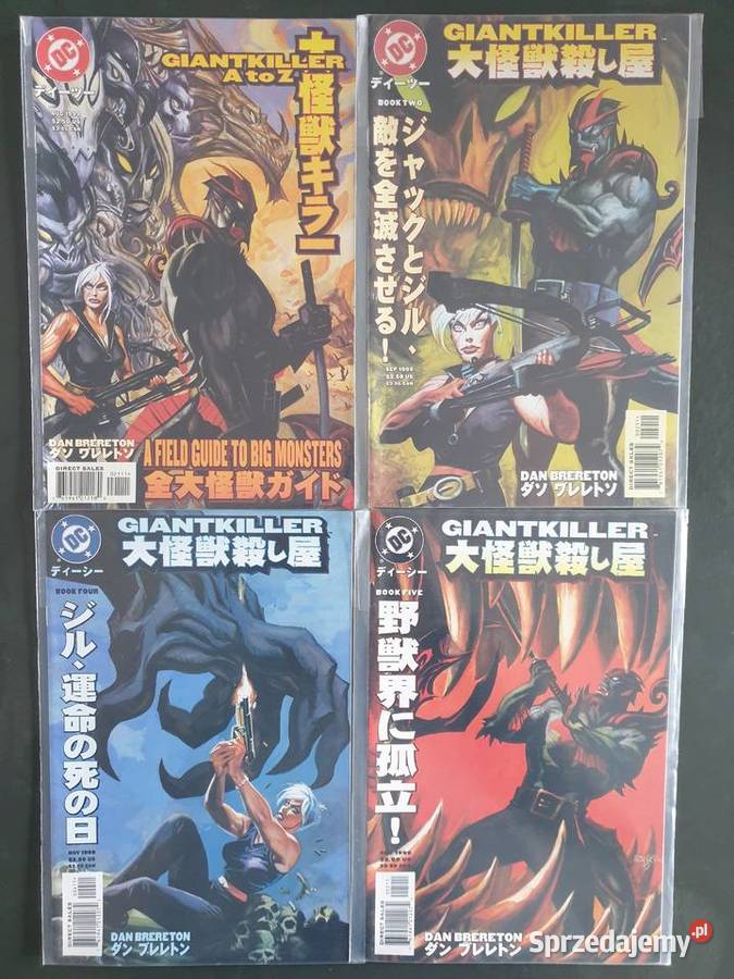 Manga Giantkiller 4 komiksy Marvel USA