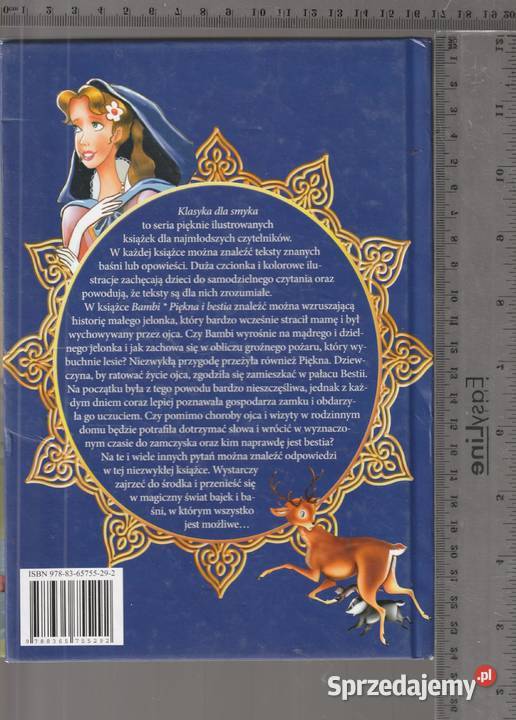 Piekna i Bestia Bambi Klasyka smyka Pruszków