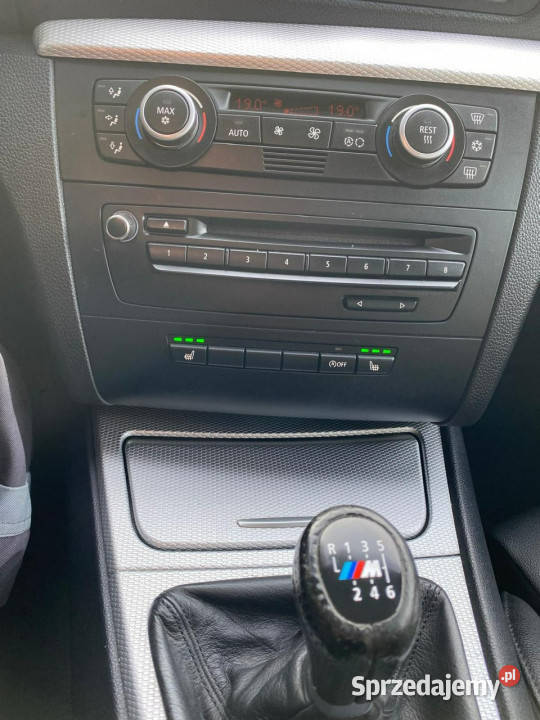 BMW 120 manual navi podgrz fot sporty półskóra lakier metallic Żory sprzedam