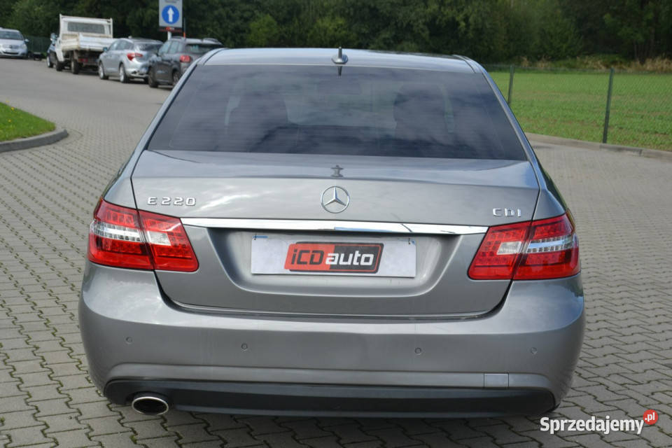 Mercedes E 220 pakiet AMG 22 cdi 170 automat srebrny Kęty sprzedam