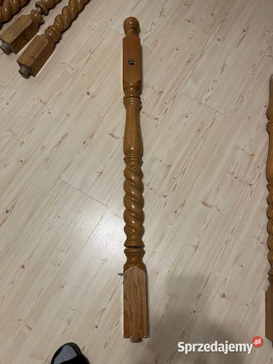 Tralki barierki balustrady wszystko dębowe Balustrady i barierki małopolskie Wielogłowy sprzedam