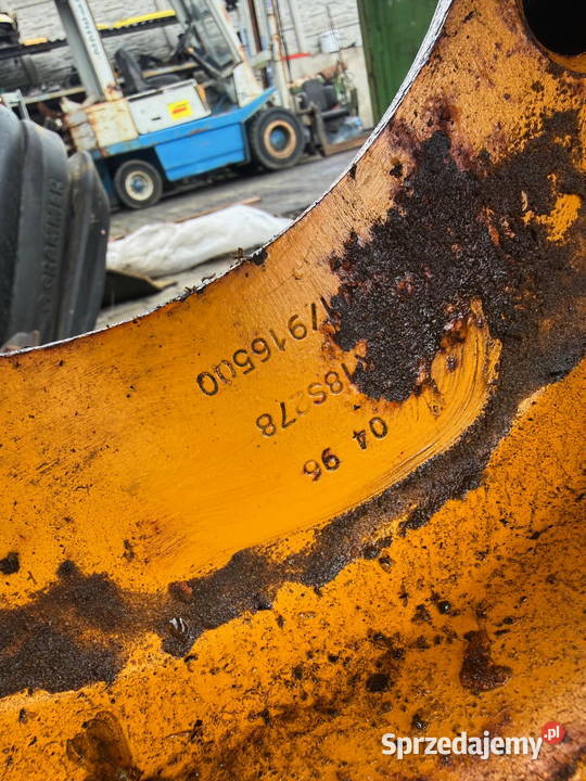 felga JCB 2CX felgi 4 Ładowarka JCB 2CX komplet Rok produkcji 2000 Działoszyn