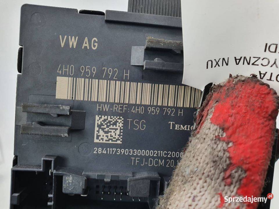 MODUŁ AUDI A8 D4 4H0959792H osobowe Lipno