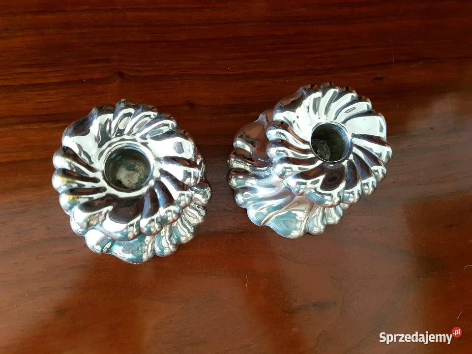 Para swieczników Antyki pomorskie Gdynia