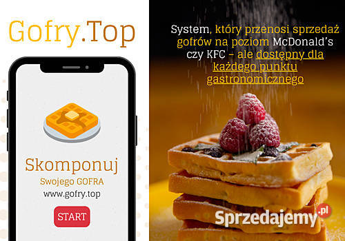 Aplikacja do zamawiania Gofrów KFC czy McDonald OEM Oprogramowanie Gołdap