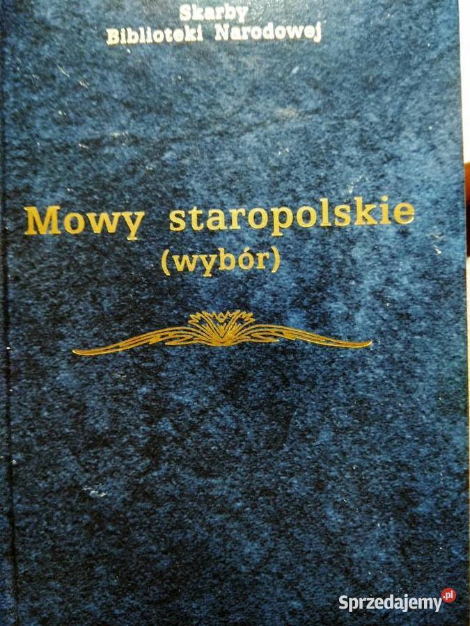 Mowy staropolskie książki Bródno księgarnie Antykwariat Warszawa