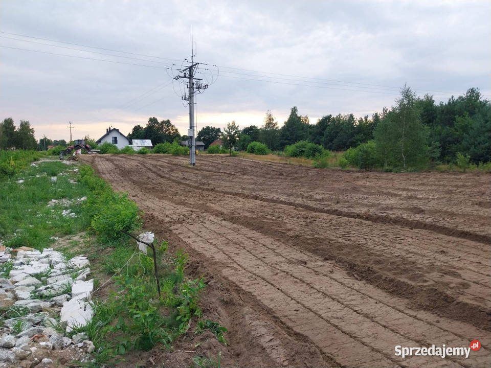 Działąki Budowlane Podłęż Sprzedaż